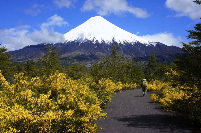 volcan en patagonie