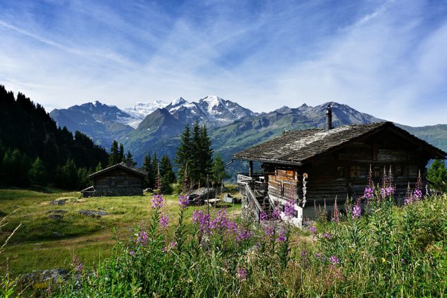 chalet en valais