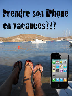 iphone vacances