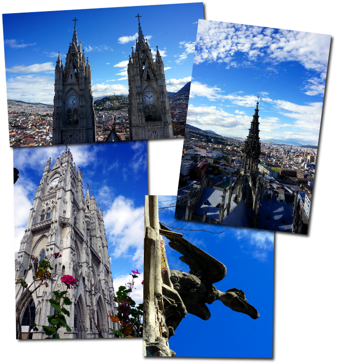 La basilique de Quito... incroyable basilique quito