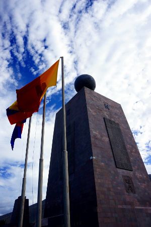 Le monument de la Mitad del mundo mitad del mundo