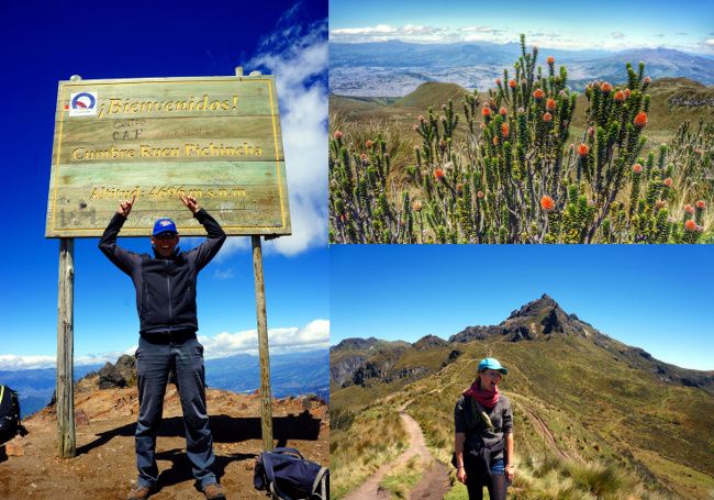 Montée au sommet du Ruku Pichincha Pichincha