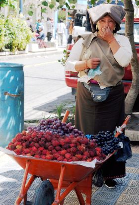 vendeuse de fruit equateur