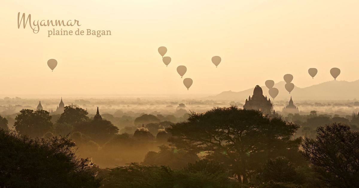 Bagan Meilleurs Temples Pour Le Lever Et Le Coucher De Soleil