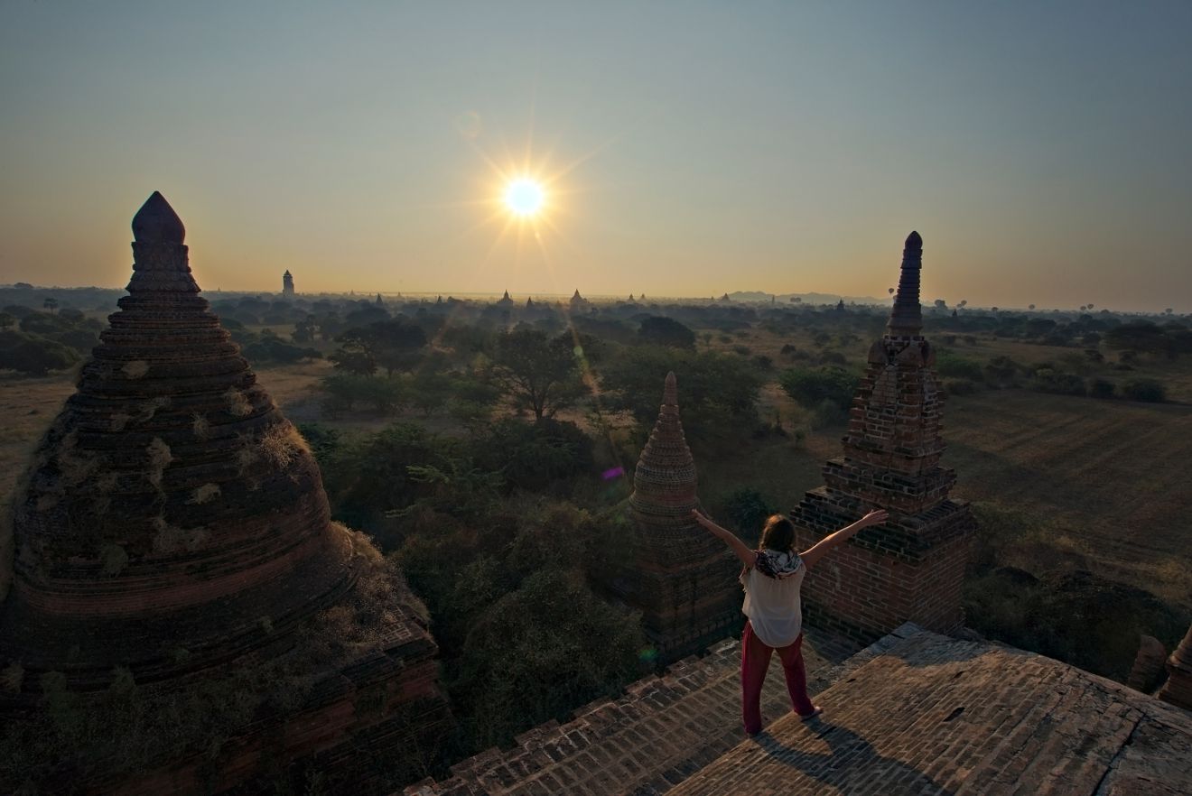 sunrise bagan