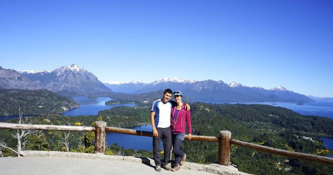 au sommet du cerro campanario