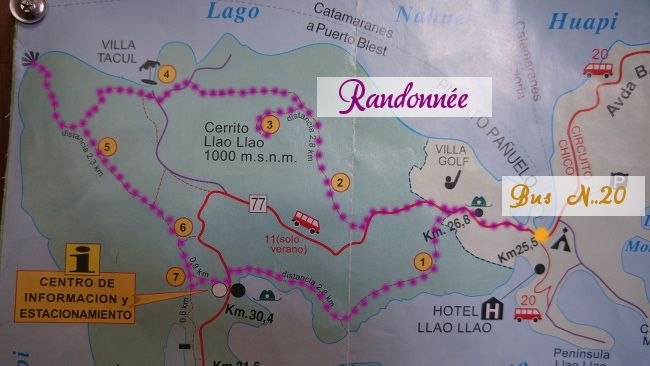 plan de llao llao carte de llao llao