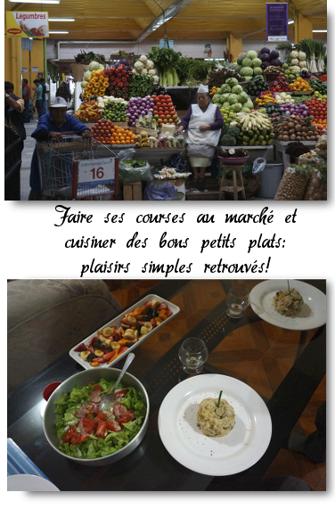 les petites habitudes reviennent cuisine en Equateur