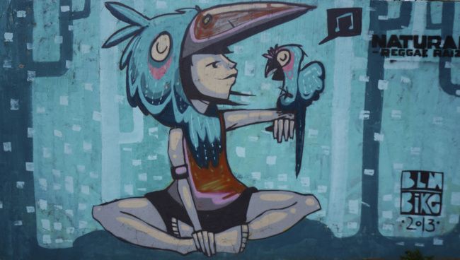 Apprendre à communiquer street art a Quito