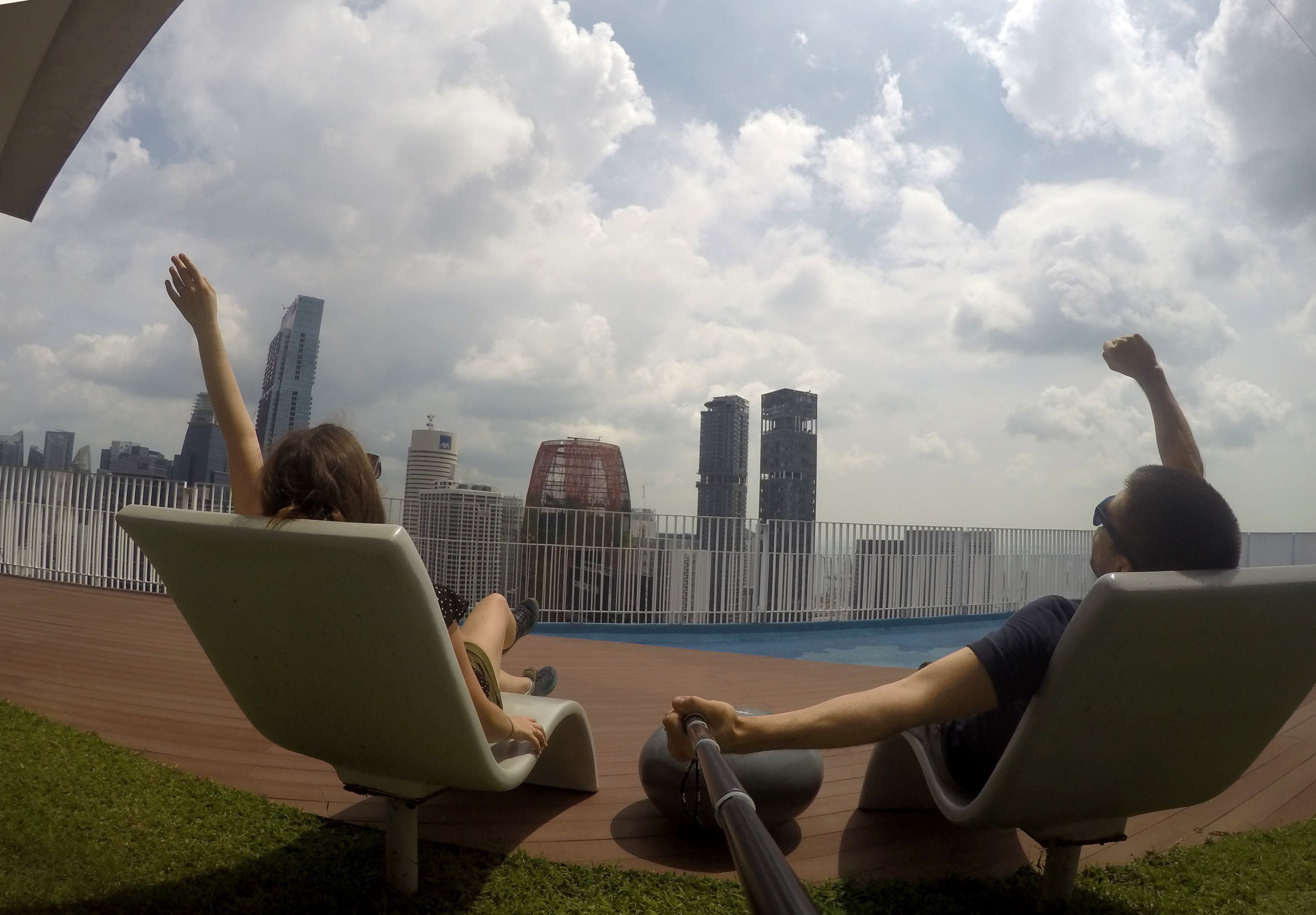 panorama sur singapour