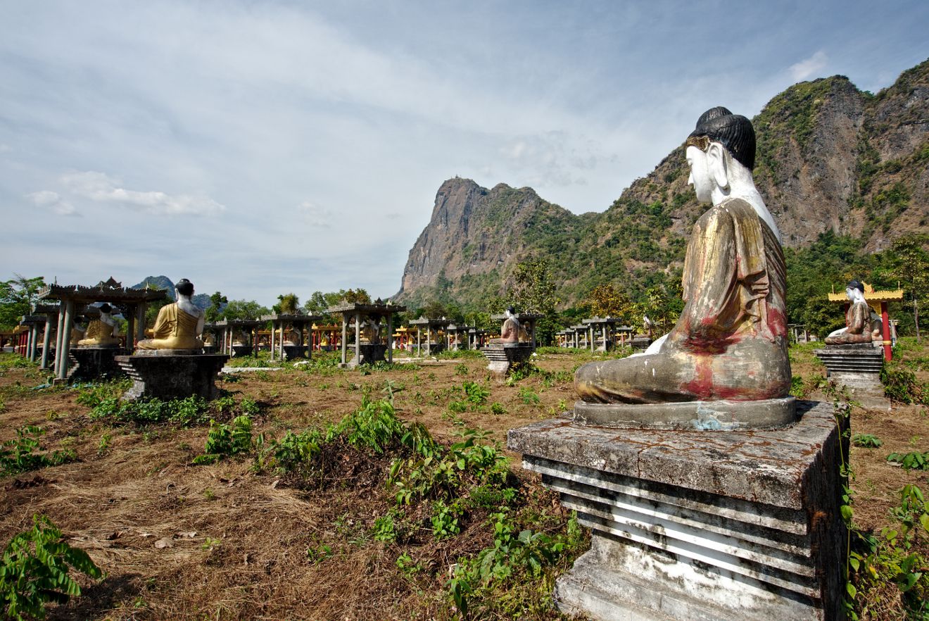 bouddha en birmanie