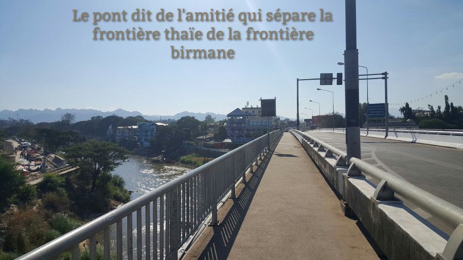 pont amitié thailande birmanie