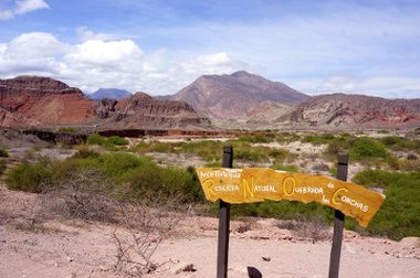 quebrada entre Salta et Cafayate