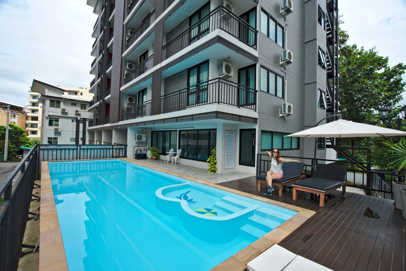 appartement avec piscine en thailande
