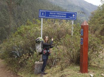et c'est parti! Trek de choququirau