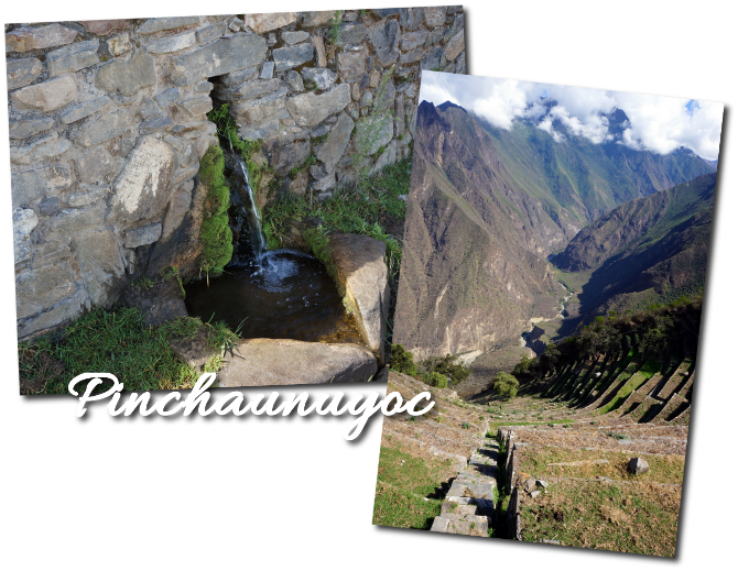 Les ruines de Pinchaunuyoc pinchaunuyoc
