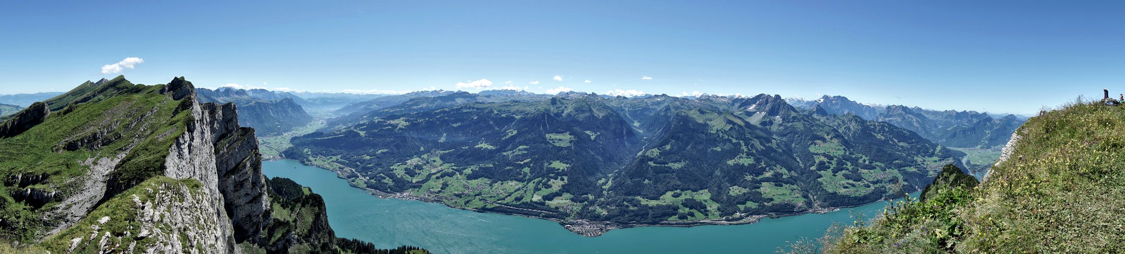 Panorama du Walensee 