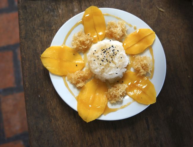 le fameux Mango sticky rice