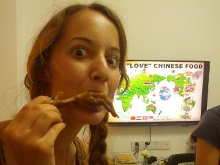 On aime la nourriture chinoise! nourriture chinoise