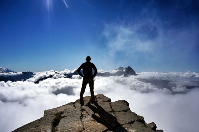 sea of clouds