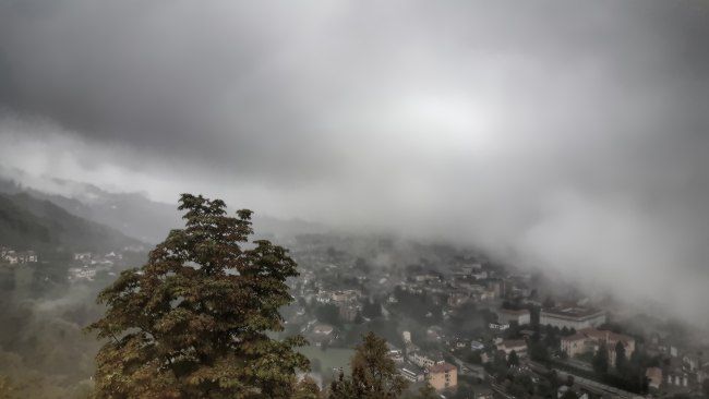 la vue sur domodossola