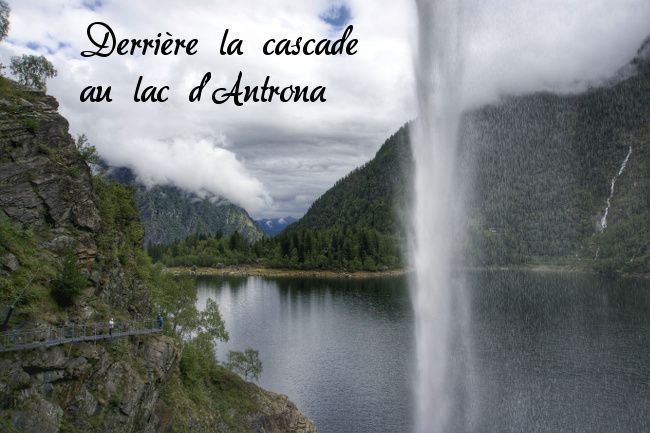 cascade du lac d'antrona