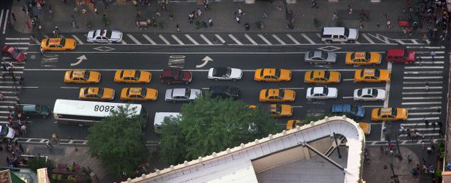 taxi jaune new york