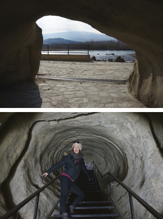 cité troglodyte, tunnel