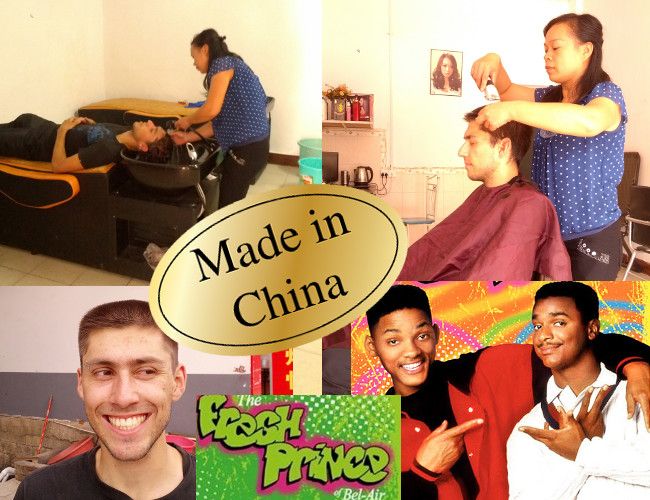 Chez le coiffeur en Chine