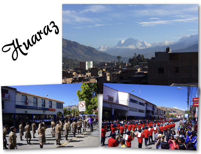 c'est la fete! huaraz, nord perou