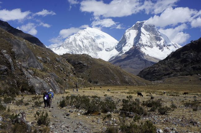 randonnée dans la cordillère blanche parc national huascaran perou
