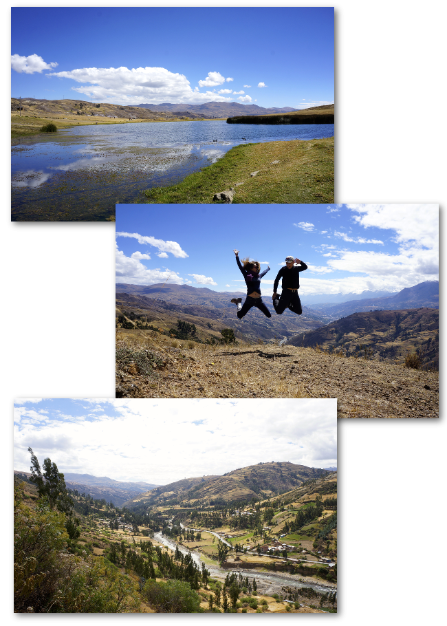 panorama de la cordillère blanche lagune de wilcacocha