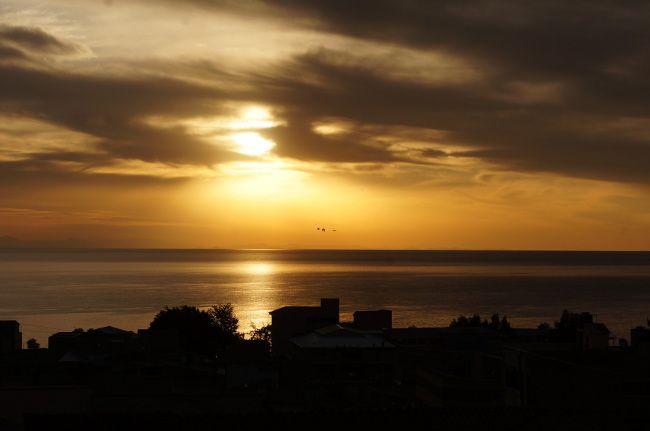 sunset copacabana