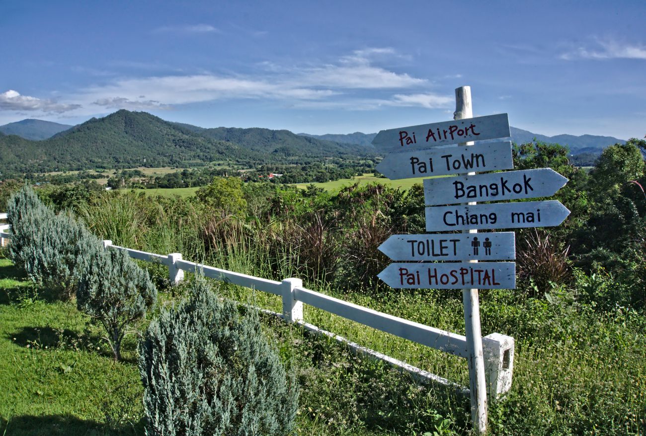 Pai surroundings in Thailand