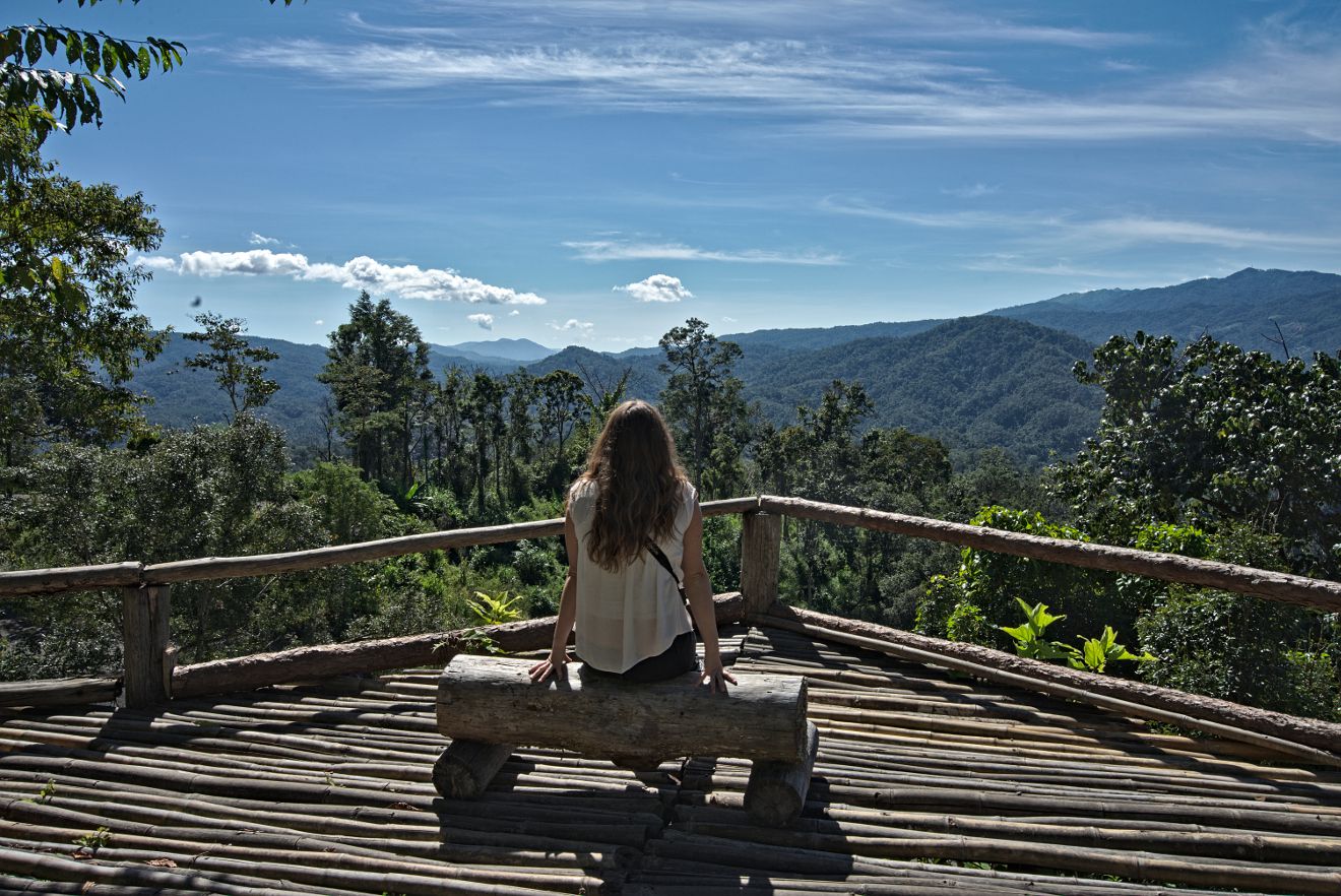 paysage sur la boucle Mae Hong Son, au nord de la thaîlande