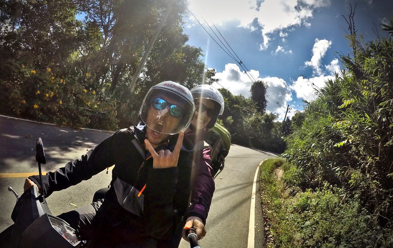 louer un scooter en Thaïlande pour faire la boucle Mae Hong Son