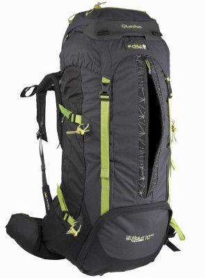 LOT 2 SAC à DOS de VOYAGE Quechua forclaz 50 LITRES 50L symbium air  BACKPACKERS