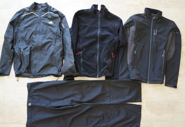 backpacking clothes