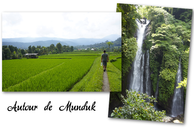 balade dans les environs de l'atres villa! Munduk, Bali, Indonesie