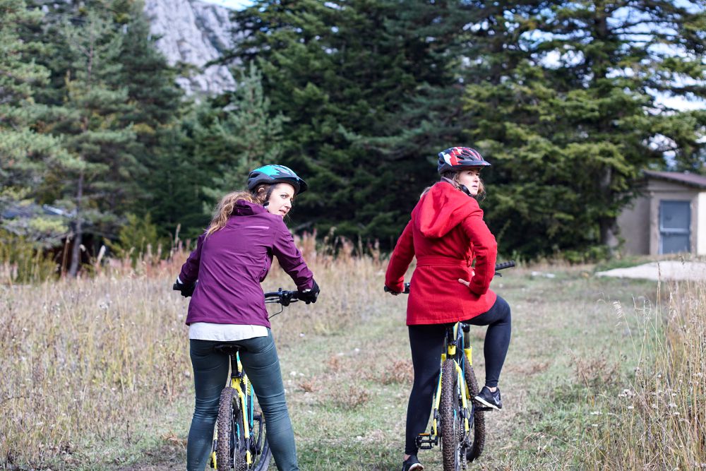 VTT dans le sud de la France