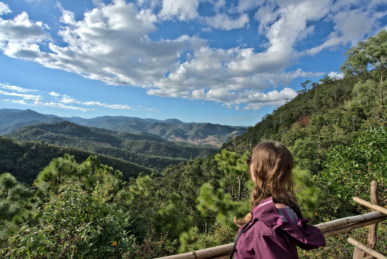 ce panorama... Viewpoint in Mae Hong Son