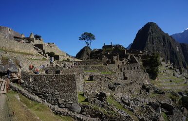 dans le machu pichu