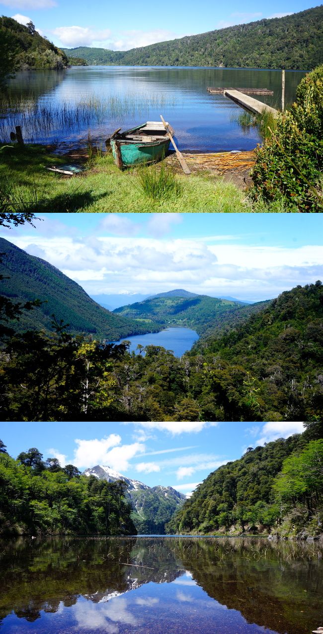 huerquehue,les lacs et lagunes lagunes chili