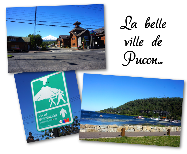 pucon au chili ville de patagonie