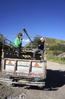 camionnette amérique du sud