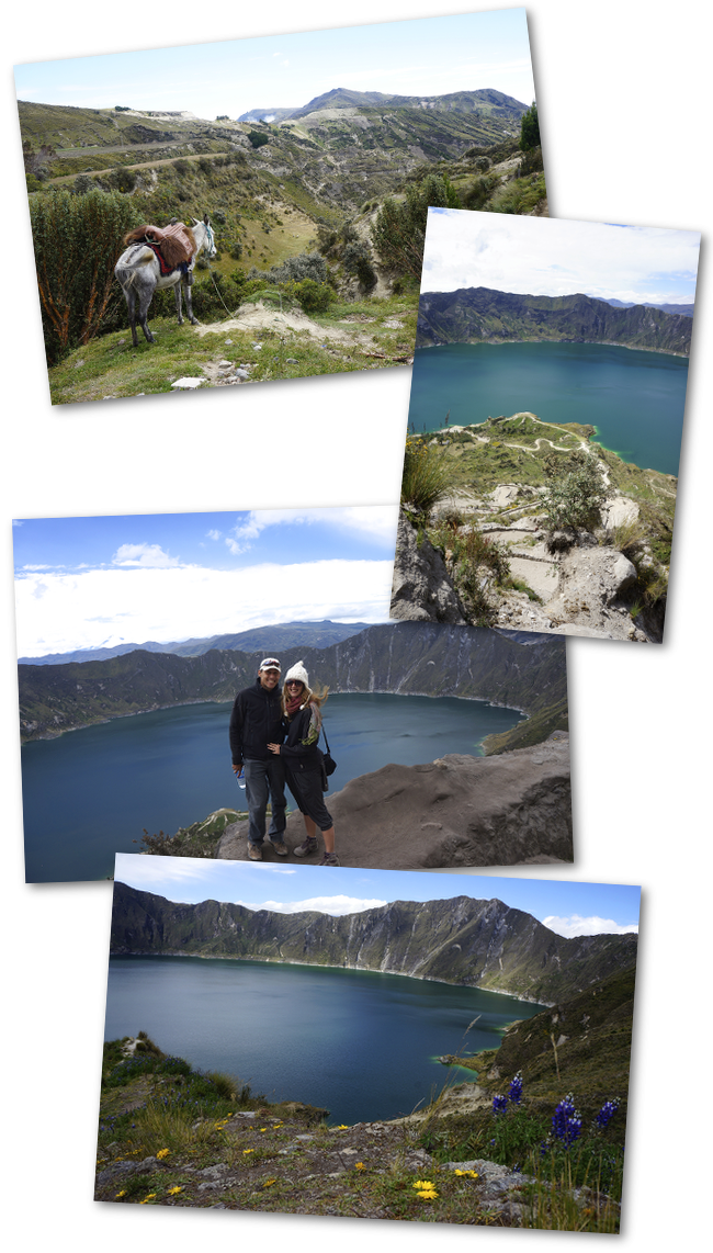 Quilotoa Lagoon