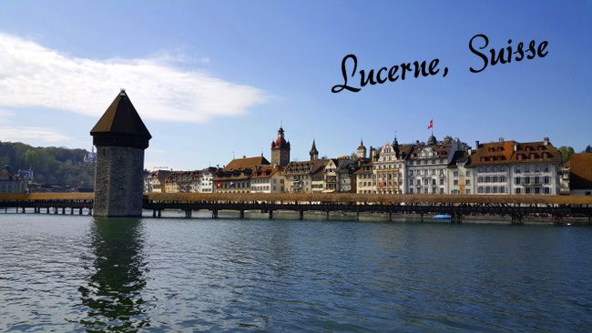 le pont de Lucerne