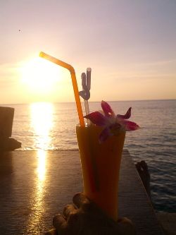 Fruit shake in Thailand