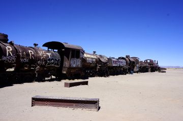 cimetière de train, uyuni