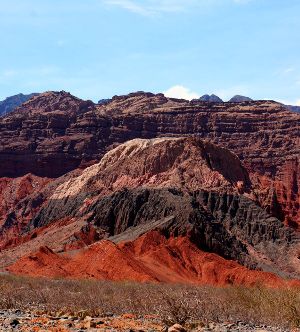 La Quebrada de la Conchas au nord de Cafayate quebrada cafayate
